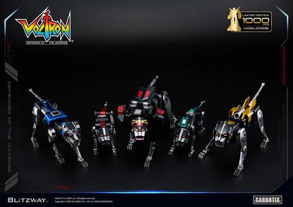 Preventa Figura Black Voltron (DIECAST) (Exclusiva Edición Limitada) - Carbotix Series marca Blitzway BW-CA-11101 (38 cm)