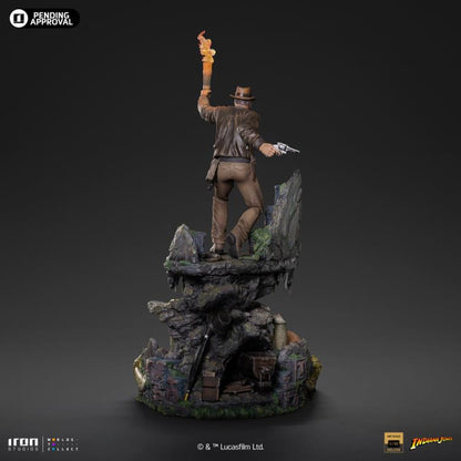 Preventa Estatua Indiana Jones (Deluxe) (Limited Edition) marca Iron Studios escala de arte 1/10