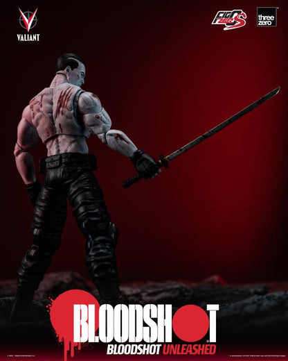 Pedido Figura Bloodshot Unleashed - Valiant Comics - FigZero S marca Threezero 3Z0422 escala pequeña 1/12