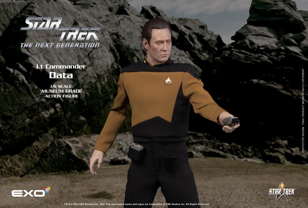 Pedido Figura Lt. Commander Data (Essentials version) - Star Trek: The Next Generation marca EXO-6 EXO-01-073 escala 1/6