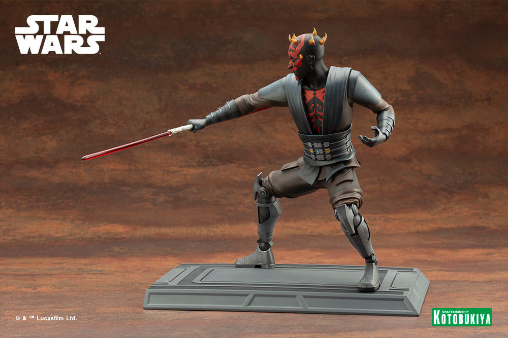 Preventa Estatua Darth Maul - Star Wars: The Clone Wars - ArtFX marca Kotobukiya escala 1/7