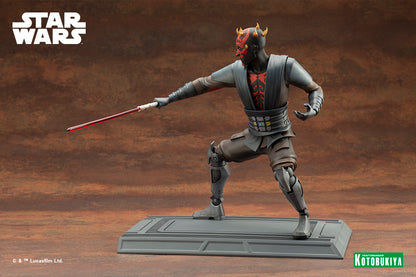 Preventa Estatua Darth Maul - Star Wars: The Clone Wars - ArtFX marca Kotobukiya escala 1/7