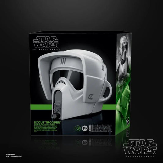 Pedido Casco Electrónico del Scout Trooper -  Star Wars: The Return of the Jedi - Star Wars: The Black Series marca Hasbro escala real 1/1