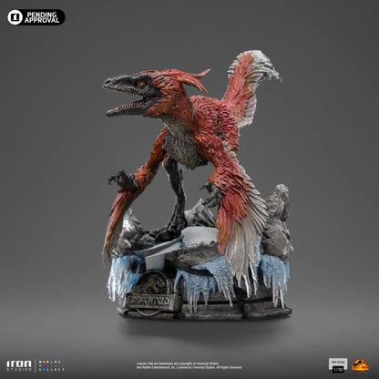 Preventa Estatua Pyroraptor - Jurassic World: Dominion - Limited Edition marca Iron Studios escala de arte 1/10