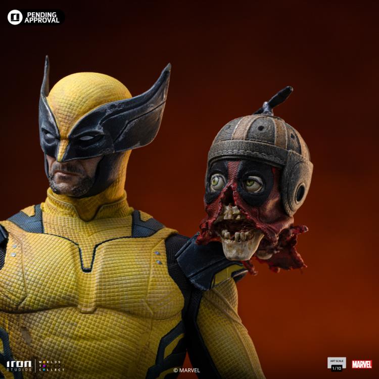 Preventa Estatua Wolverine (Headpool) - Deadpool & Wolverine - Limited Edition marca Iron Studios escala de arte 1/10