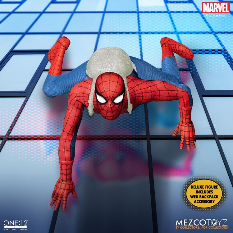 Pedido Figura Amazing Spider-Man Deluxe Edition - One:12 Collective marca Mezco Toyz 76295 escala pequeña 1/12