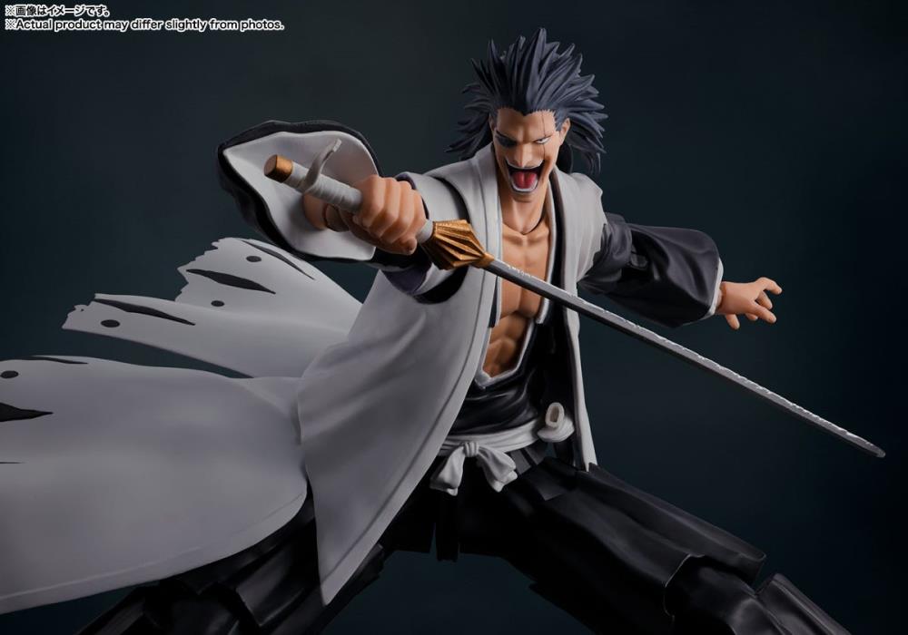 Pedido Figura Kenpachi Zaraki - Bleach: Thousand-Year Blood War - S.H.Figuarts marca Bandai Spirits escala pequeña 1/12