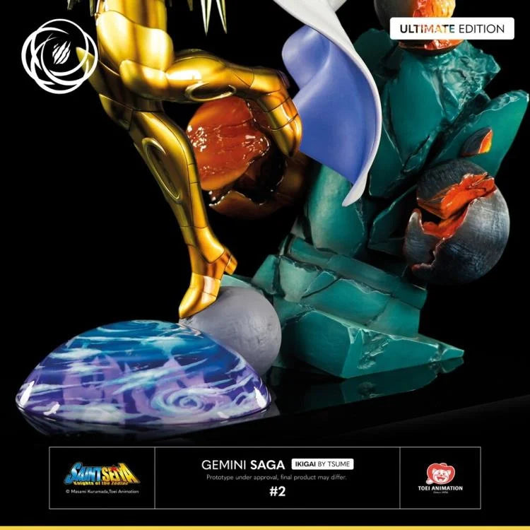 Pedido Estatua Gemini SAGA (Limited Edition) - Saint Seiya Ikigai marca TSUME a escala 1/6 (37 cm)