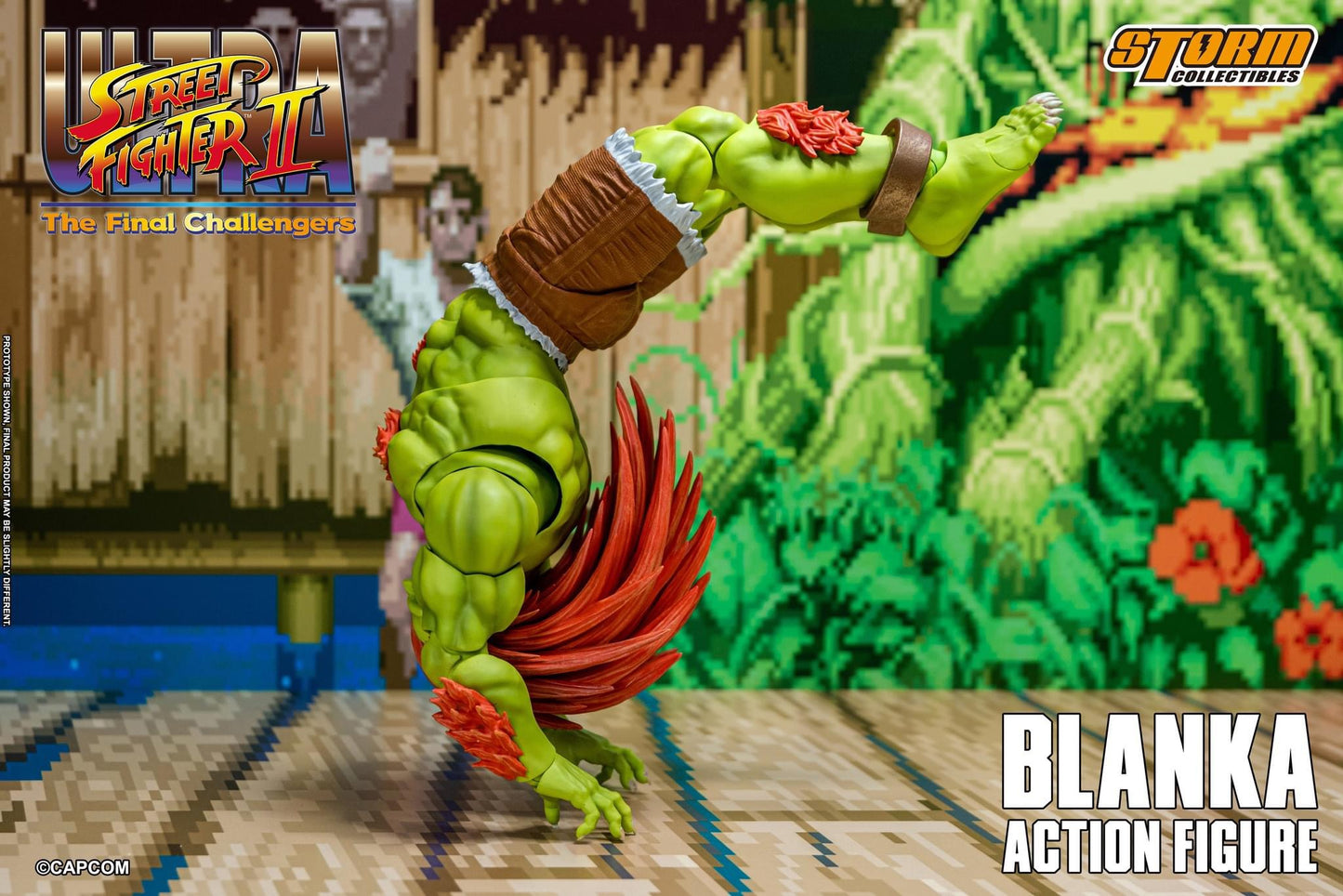 Preventa Figura Blanka - Ultra Street Fighter II: The Final Challengers marca Storm Collectibles CPSF25 escala pequeña 1/12