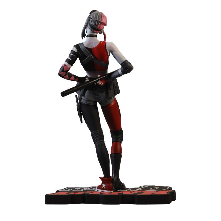 Preventa Estatua Harley Quinn (Simone Di Meo version) (Edición Limitada) (Poliresina)- Red & White & Black - DC Comics marca McFarlane Toys x DC Direct escala 1/10