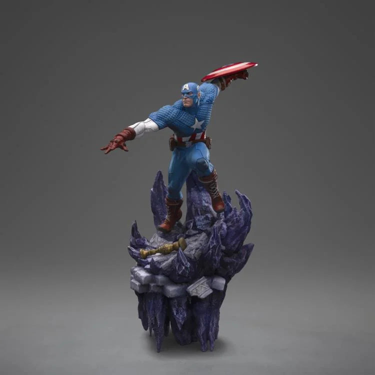 Preventa Estatua Captain America (DELUXE) - The Infinity Gauntlet - BDS marca Iron Studios escala de arte 1/10