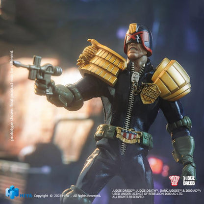 Pedido Figura Judge Dredd (PX Previews Exclusive) - 2000 AD - Exquisite Super Series marca HIYA ESJ0053 escala pequeña 1/12