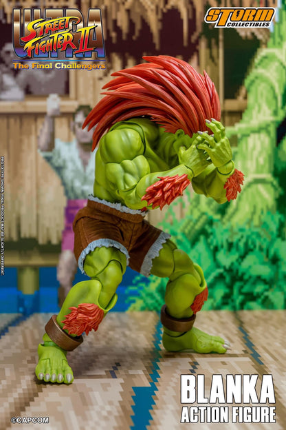 Preventa Figura Blanka - Ultra Street Fighter II: The Final Challengers marca Storm Collectibles CPSF25 escala pequeña 1/12