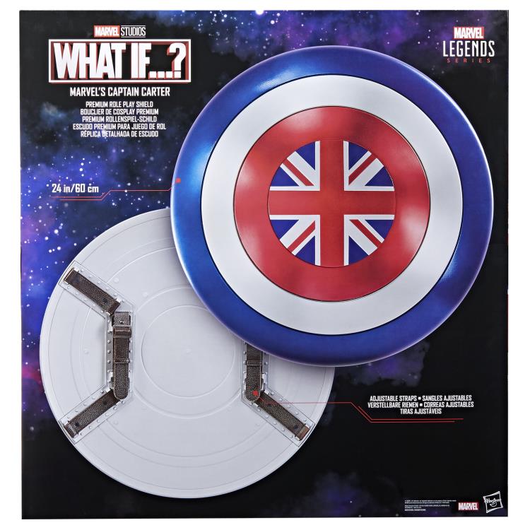 Pedido Prop Replica Captain Carter Shield / Escudo de la Capitana Carter - What If...? Marvel Legends - Premium Role Play marca Hasbro escala real 1/1