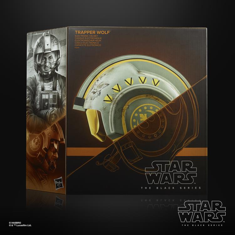 Pedido Casco Electrónico de Trapper Wolf (X-Wing Pilot) - Star Wars: The Mandalorian - Star Wars: The Black Series marca Hasbro escala real 1/1