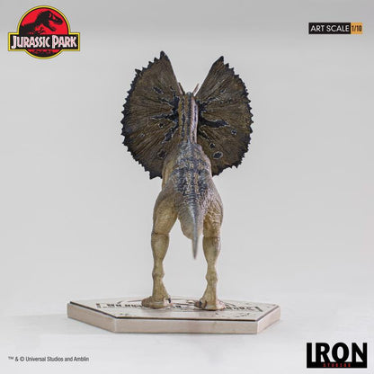 Preventa Estatua Dilophosaurus - Jurassic Park Icons - Limited Edition marca Iron Studios escala de arte 1/10