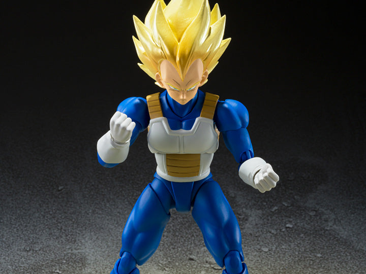 Pedido Figura Super Saiyan Vegeta (Awakening Super Saiyan Blood) - Dragon Ball Z - S.H.Figuarts marca Bandai Spirits escala pequeña 1/12