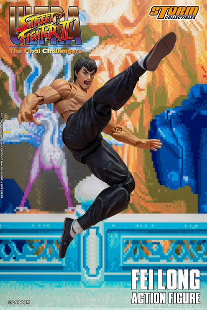 Pedido Figura Fei Long - Ultra Street Fighter II: The Final Challengers marca Storm Collectibles CPSF24 escala pequeña 1/12