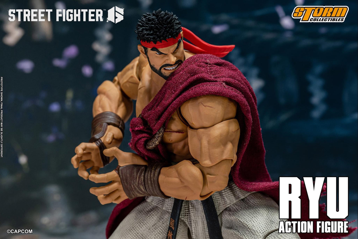 Pedido Figura RYU - Street Fighter 6 marca Storm Collectibles escala pequeña 1/12