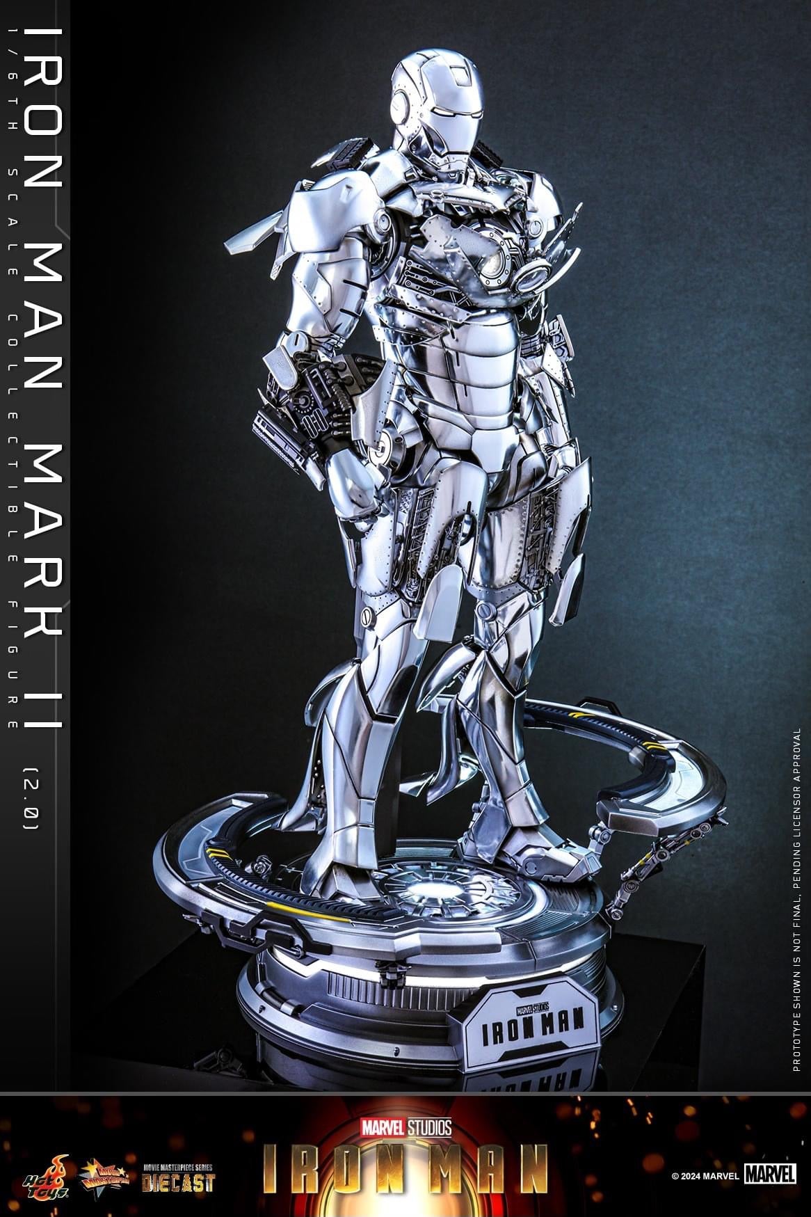 Preventa Figura Hot Toys Iron Man Mark II (2.0) marca Hot Toys MMS733D59 escala 1/6