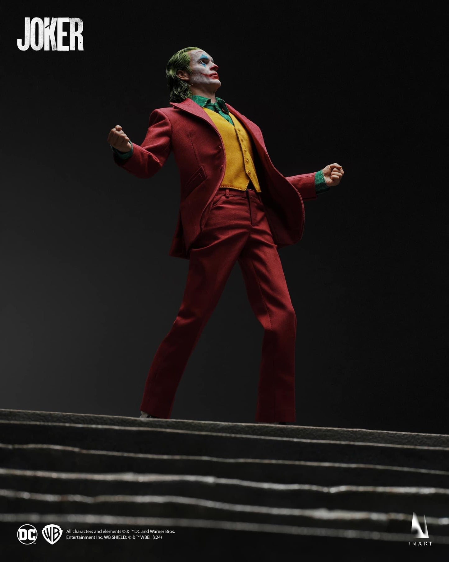 Preventa Set de Figuras Joker 2019 (Deluxe Edition) (Cabello enraizado) (2 figuras) marca Inart escala 1/6