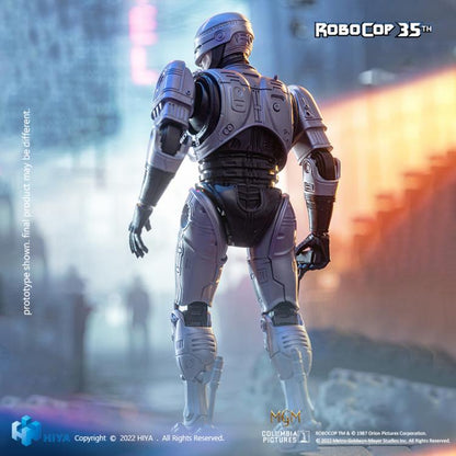 Preventa Figura RoboCop (Diecast) (PX Previews Exclusive) - 35th Anniversary RoboCop (1987) - Exquisite Super Series marca HIYA escala pequeña 1/12