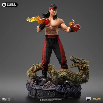 Preventa Estatua Liu Kang - Mortal Kombat - Limited Edition marca Iron Studios escala de arte 1/10