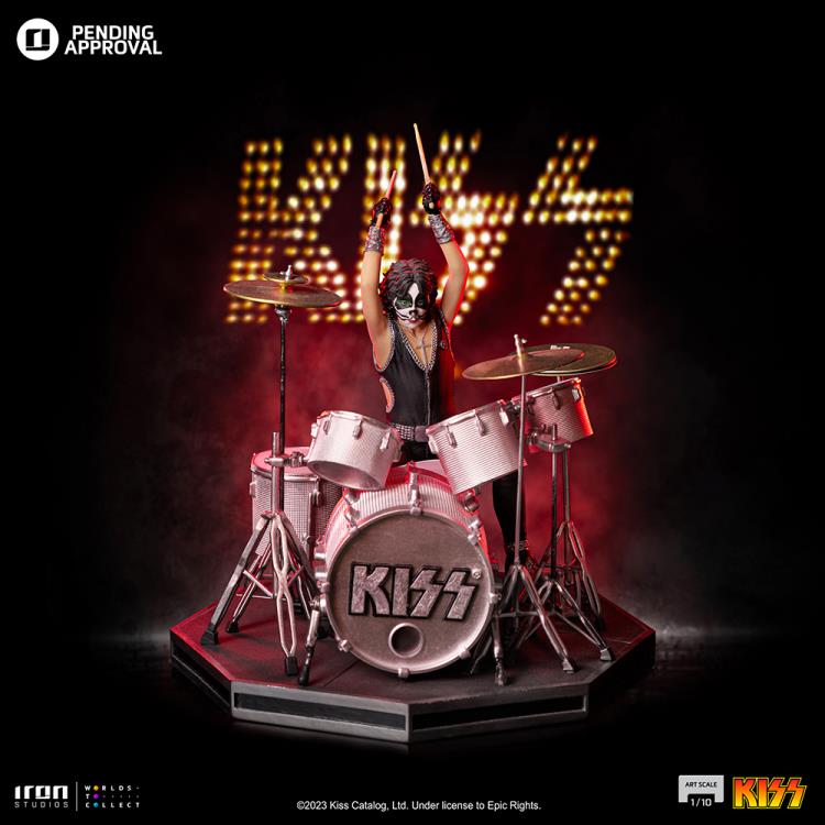 Pedido Estatua Peter Criss (The Catman) - KISS marca Iron Studios escala de arte 1/10