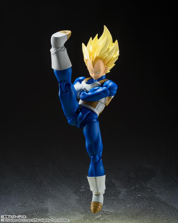 Pedido Figura Super Saiyan Vegeta (Awakening Super Saiyan Blood) - Dragon Ball Z - S.H.Figuarts marca Bandai Spirits escala pequeña 1/12