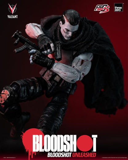 Pedido Figura Bloodshot Unleashed - Valiant Comics - FigZero S marca Threezero 3Z0422 escala pequeña 1/12