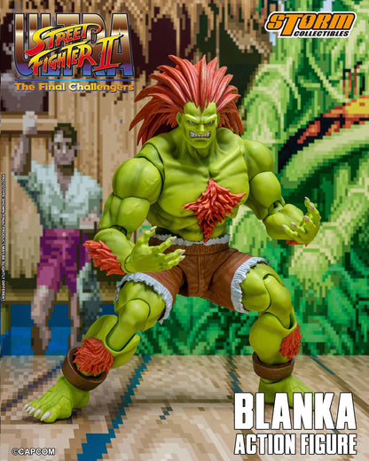 Preventa Figura Blanka - Ultra Street Fighter II: The Final Challengers marca Storm Collectibles CPSF25 escala pequeña 1/12