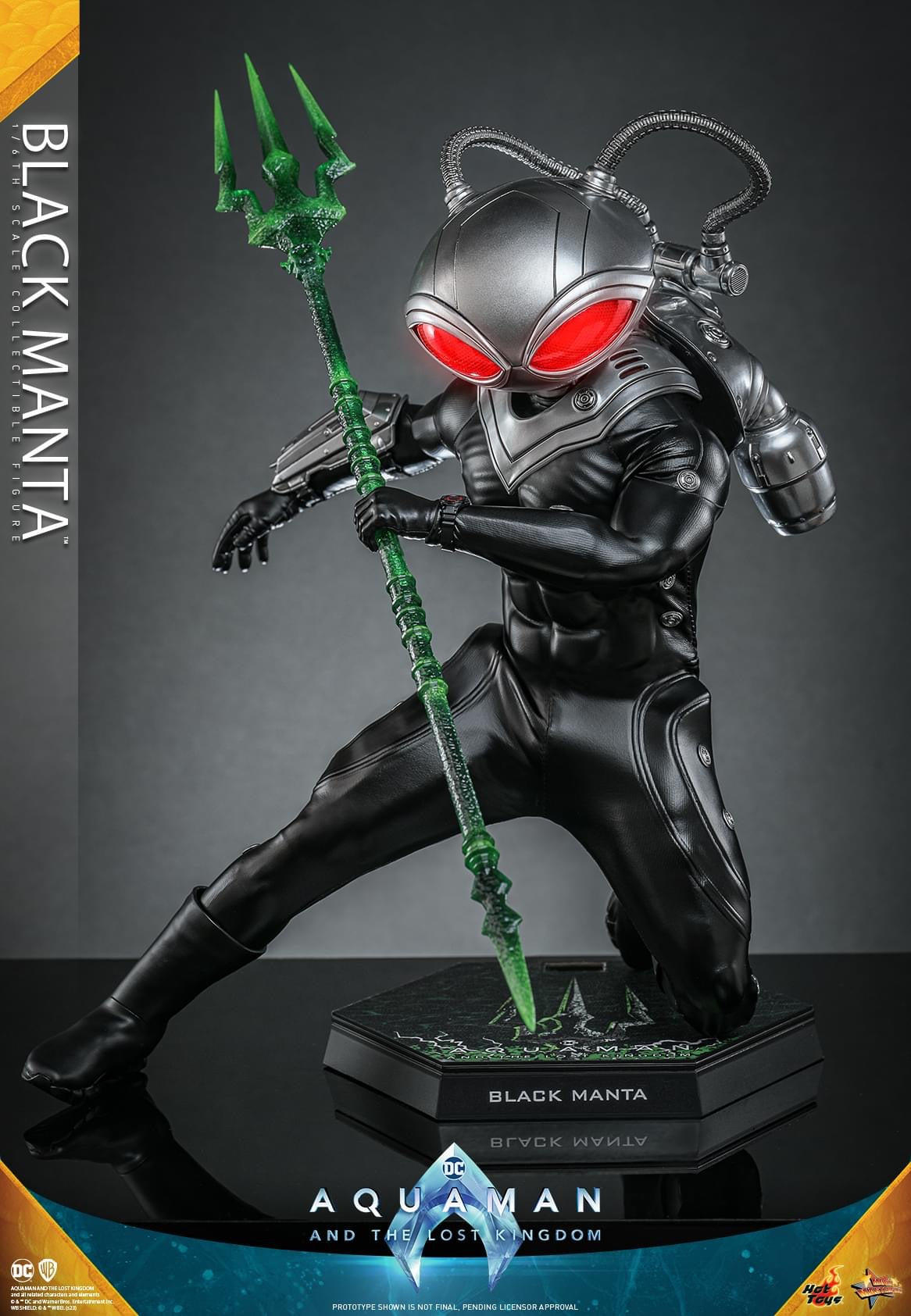 Preventa Figura BLACK MANTA ™ - Aquaman 2 marca Hot Toys MMS739 escala 1/6