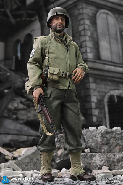 Pedido Figura Sergeant Horvath - WWII US 2nd Ranger Battalion Serie 5 marca DID A80150 escala 1/6 (BACK ORDER)