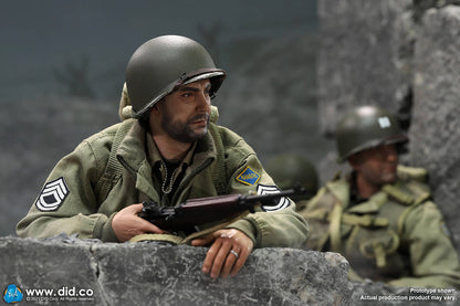 Pedido Figura Sergeant Horvath - WWII US 2nd Ranger Battalion Serie 5 marca DID A80150 escala 1/6 (BACK ORDER)