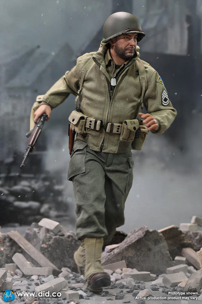 Pedido Figura Sergeant Horvath - WWII US 2nd Ranger Battalion Serie 5 marca DID A80150 escala 1/6 (BACK ORDER)