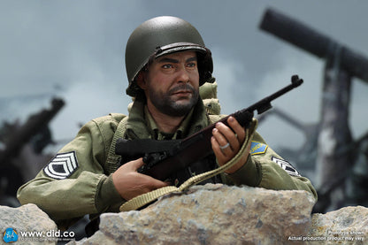 Pedido Figura Sergeant Horvath - WWII US 2nd Ranger Battalion Serie 5 marca DID A80150 escala 1/6 (BACK ORDER)