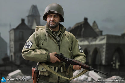 Pedido Figura Sergeant Horvath - WWII US 2nd Ranger Battalion Serie 5 marca DID A80150 escala 1/6 (BACK ORDER)