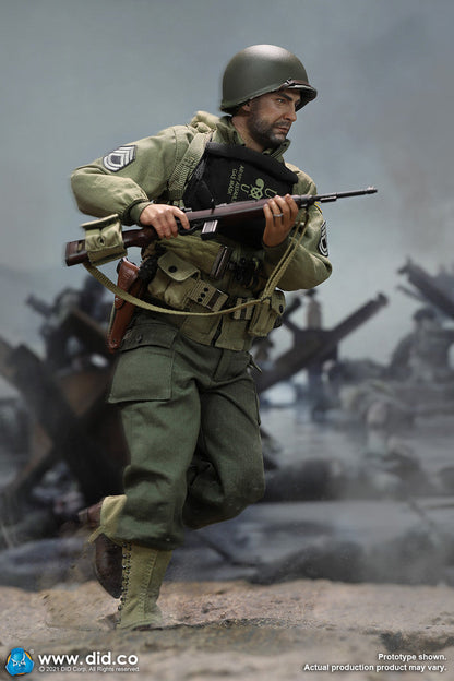 Pedido Figura Sergeant Horvath - WWII US 2nd Ranger Battalion Serie 5 marca DID A80150 escala 1/6 (BACK ORDER)