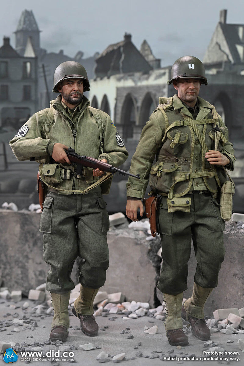 Pedido Figura Sergeant Horvath - WWII US 2nd Ranger Battalion Serie 5 marca DID A80150 escala 1/6 (BACK ORDER)