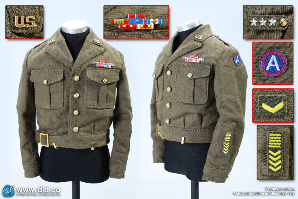 Pedido Figura WWII George Smith Patton Jr. - General of the United States Army marca DID A80164 escala 1/6