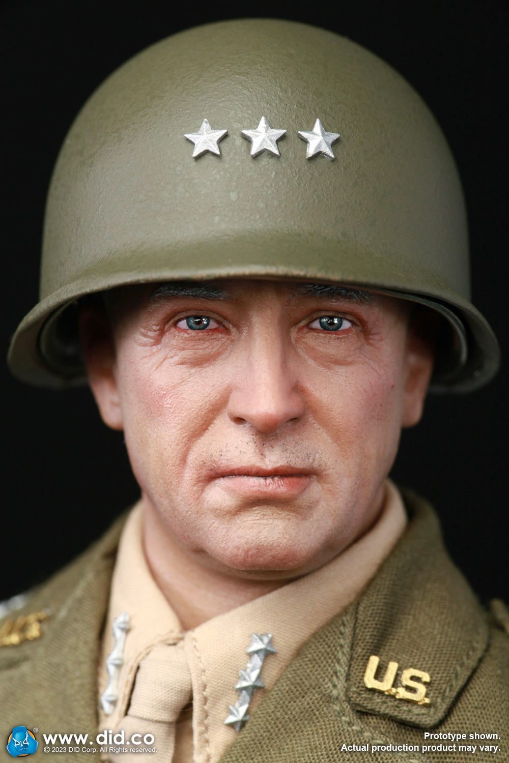 Pedido Figura WWII George Smith Patton Jr. - General of the United States Army marca DID A80164 escala 1/6