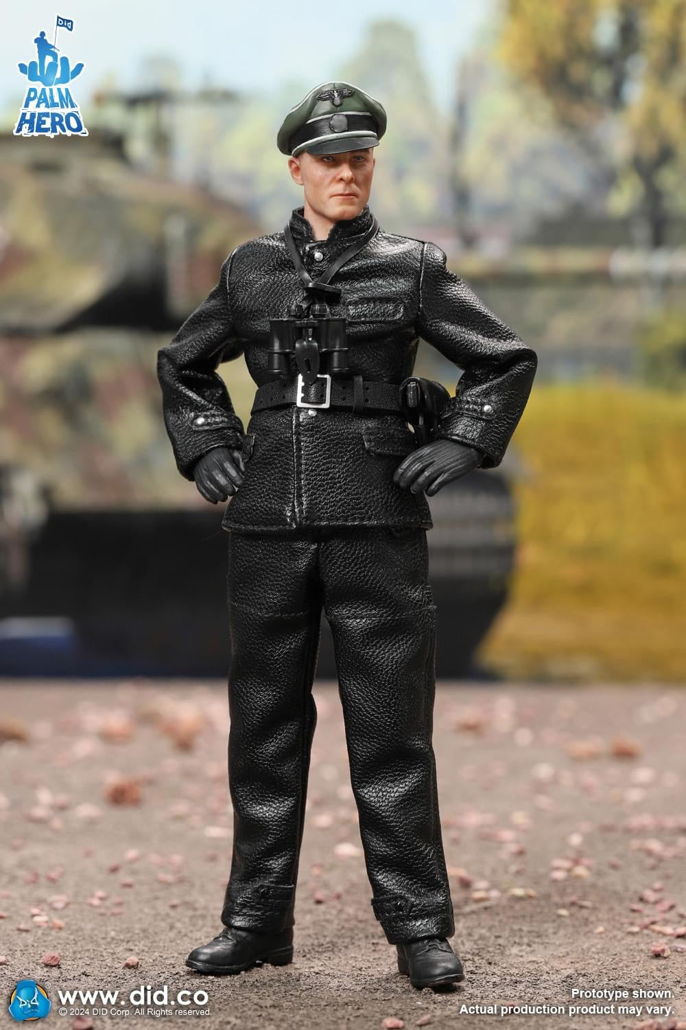 Pedido Figura SS-Standartenführer Joachim Peiper - Palm Hero Series marca DID XD80022 escala pequeña 1/12