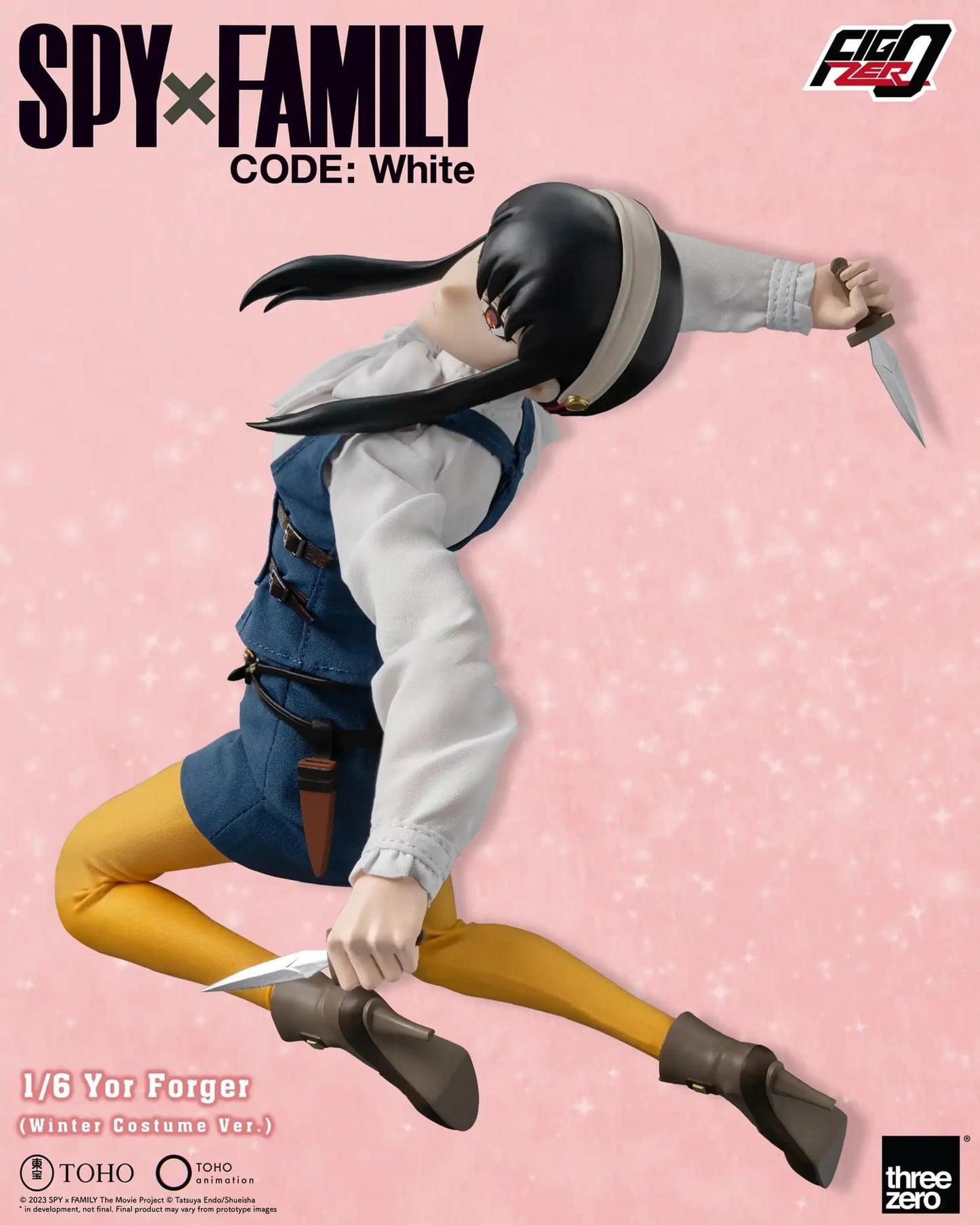 Preventa Figura Yor Forger (Winter Costume Version) - SPY × FAMILY Code: White marca Threezero 3Z0780 escala 1/6