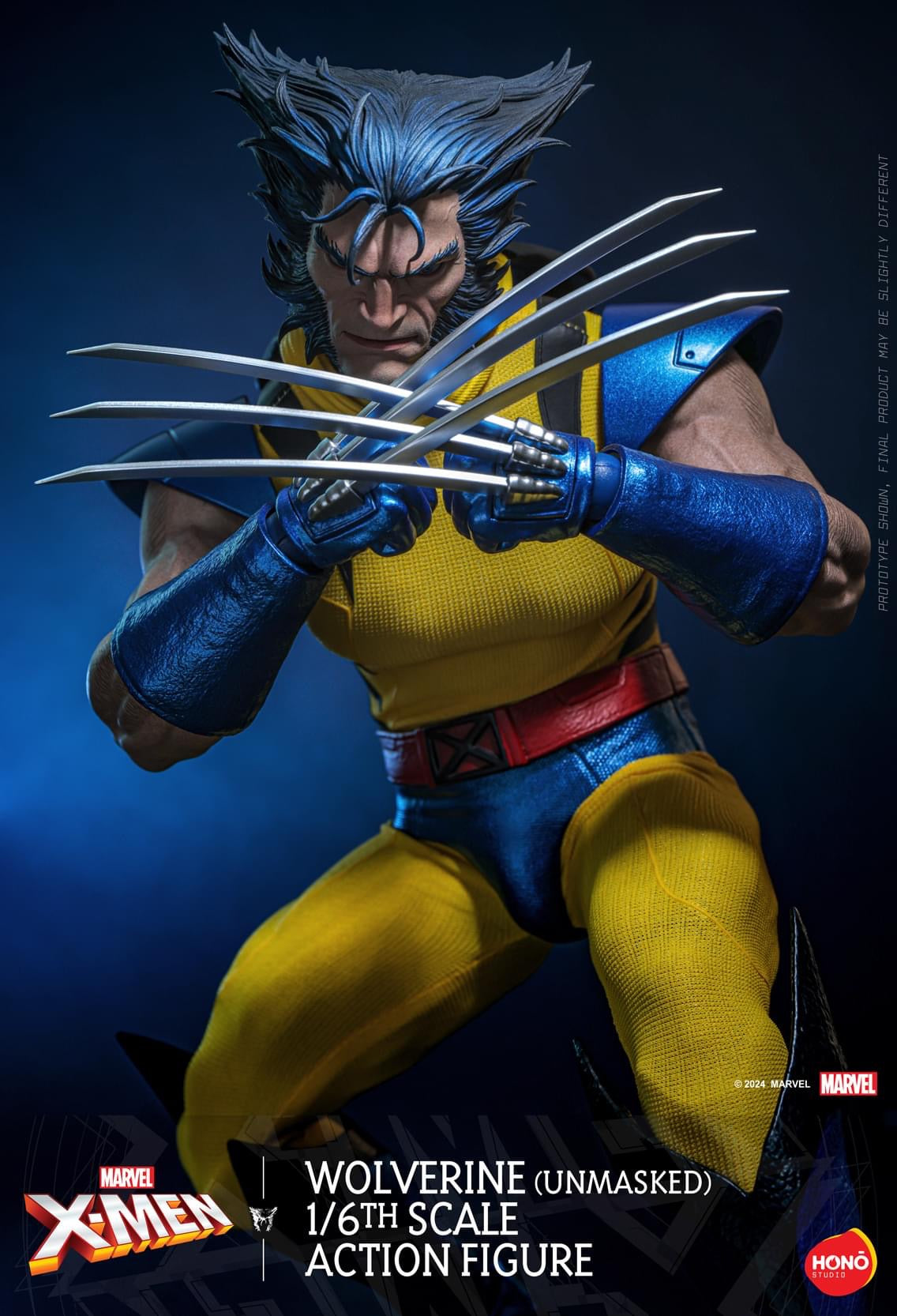 Preventa Figura Wolverine ™ (Unmasked) - X-Men™ marca Hot Toys x Hono Studio HS06 escala 1/6