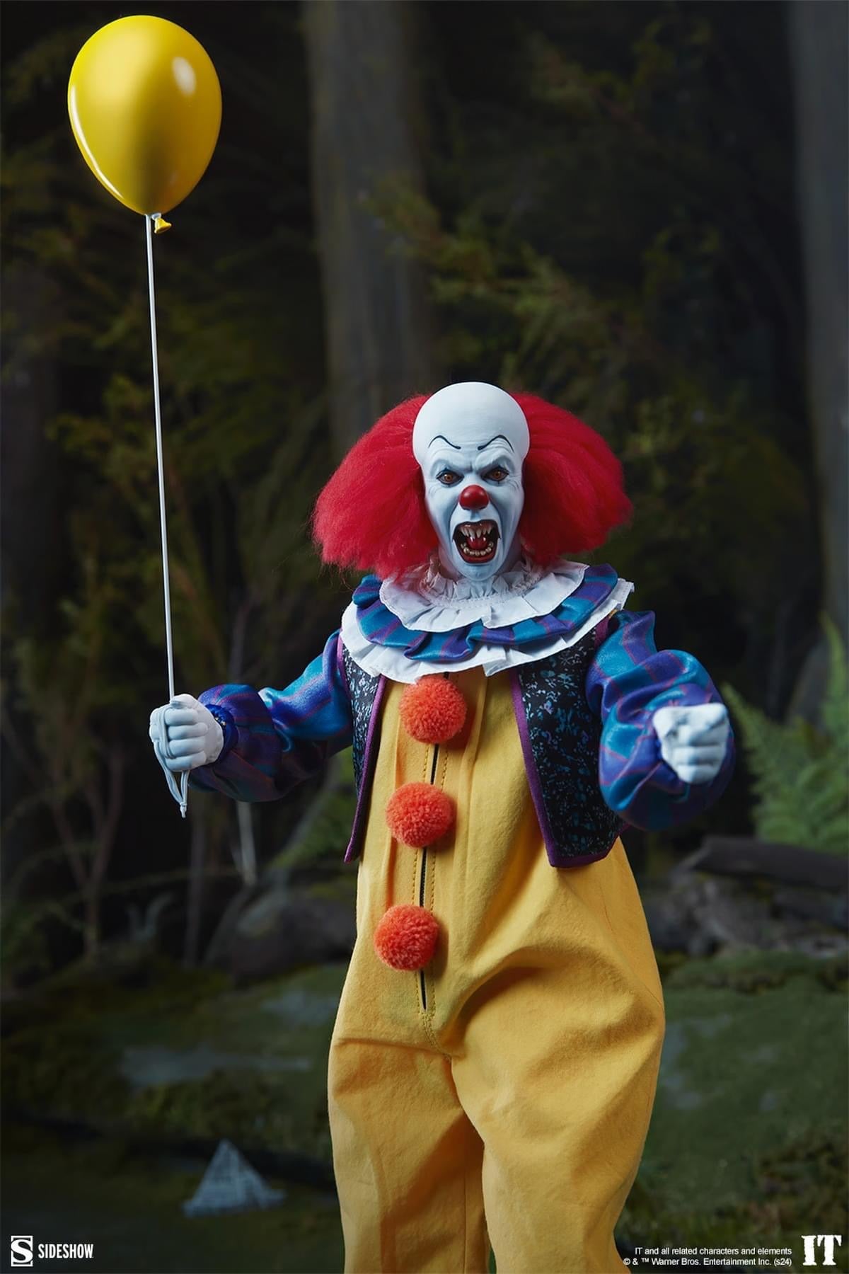 Preventa Figura Pennywise - IT (1990) marca Sideshow Collectibles #100479 escala 1/6