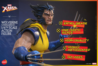 Preventa Figura Wolverine ™ (Unmasked) - X-Men™ marca Hot Toys x Hono Studio HS06 escala 1/6