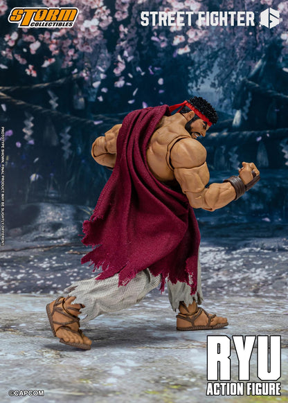 Pedido Figura RYU - Street Fighter 6 marca Storm Collectibles escala pequeña 1/12