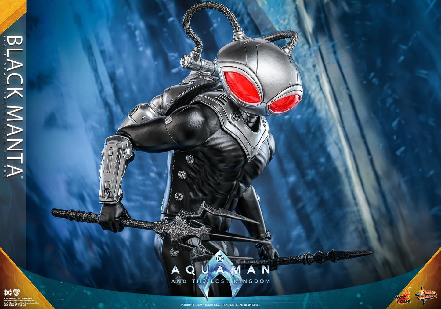 Preventa Figura BLACK MANTA ™ - Aquaman 2 marca Hot Toys MMS739 escala 1/6