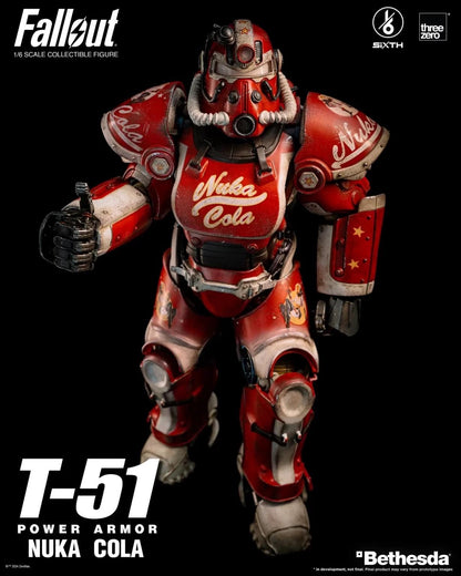 Preventa Figura T-51 (Nuka Cola) Power Armor - FALLOUT marca Threezero 3Z0773 escala 1/6