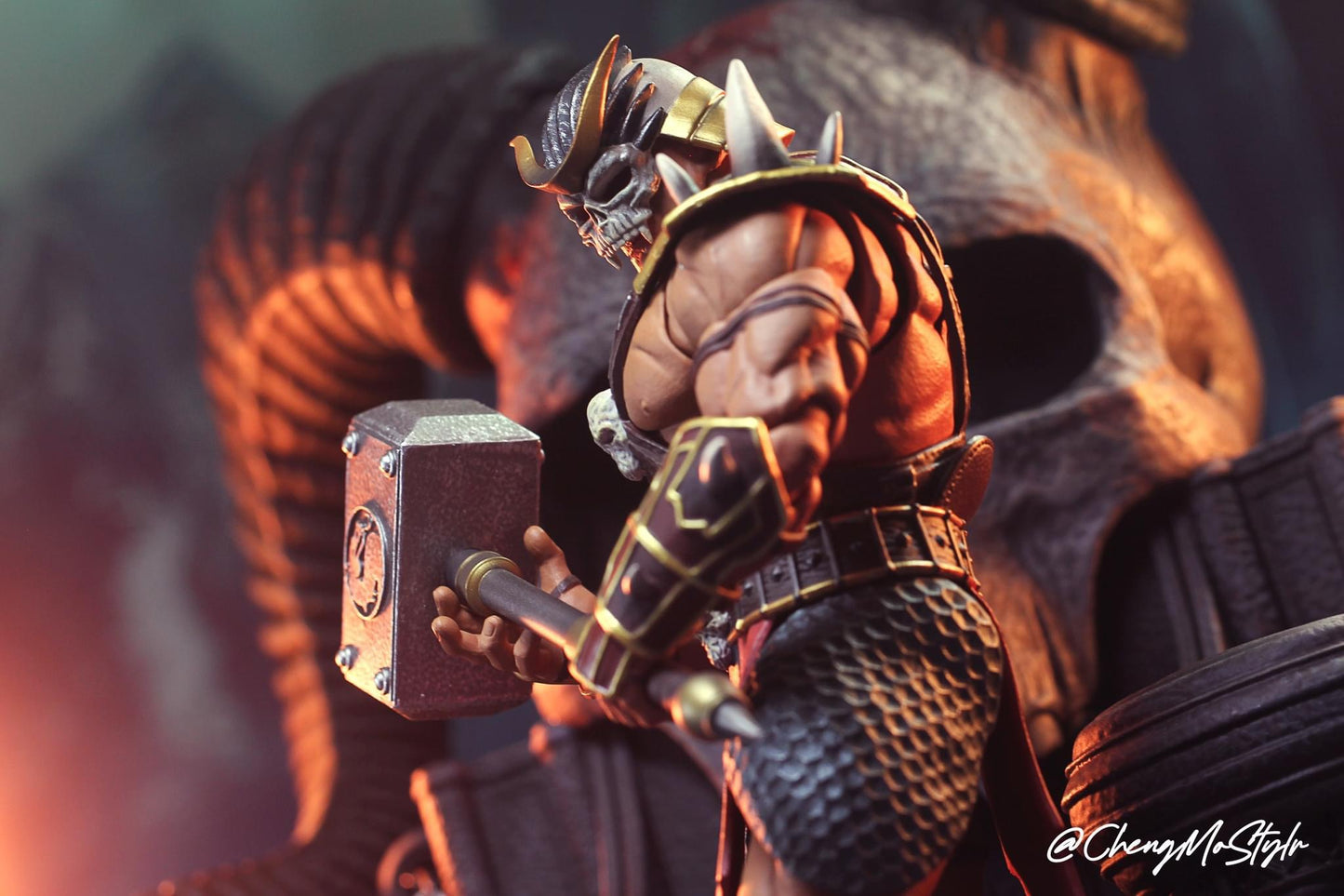 Pedido Figura Shao Kahn con Trono (Deluxe Edition) - Mortal Kombat marca Storm Collectibles escala 1/12